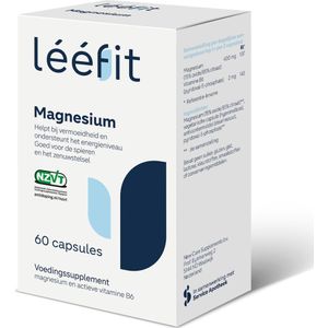 Leefit - Magnesium - Voedingssupplement - 400 mg - 60 Capsules