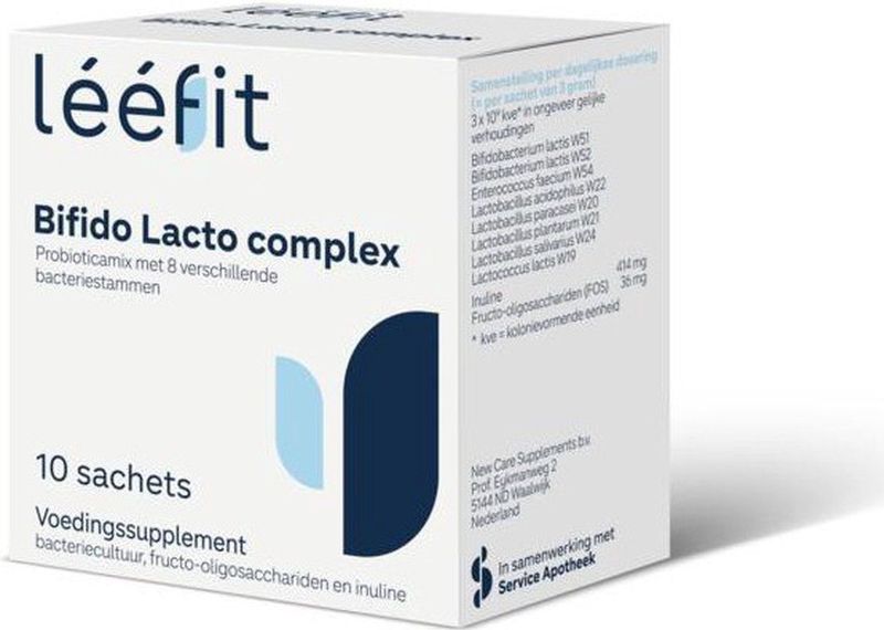 Leefit Bifido lacto complex 10 sachets