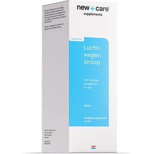 New Care Luchtwegensiroop met kruiden - rustgevend & verzachtend - 250ml - vegetarisch
