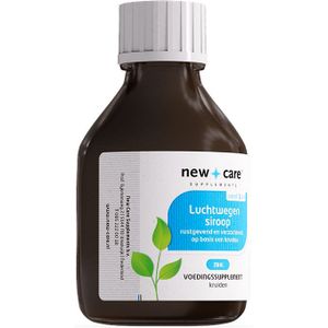 New Care Luchtwegensiroop met kruiden - rustgevend & verzachtend - 250ml - vegetarisch