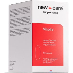 New Care Visolie omega – triglyceriden - 3 vetzuren - 120 capsules - NZVT