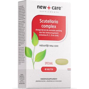 New Care Scutellaria complex - voor het immuunsysteem - 45 tabletten
