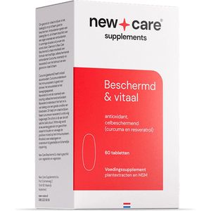 New Care - Beschermd & Vitaal - Antioxidanten - 60 Tabletten - Vegan