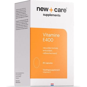 New Care Vitamine E400 - natuurlijke antioxidant - 60 capsules