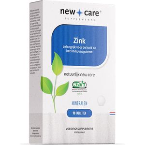 New Care Zink citraat picolinaat vegan NZVT - 90 tabletten