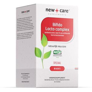 New Care Bifido Lacto complex - probiotica - 30 sachets - NZVT - vegetarisch