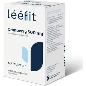 Leefit Cranberry 60 tabletten