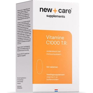 New Care Vitamine C1000 - immuunsysteem - 120 tabletten - vegetarisch