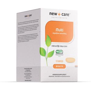 New Care Multivitamine - dagelijkse aanvulling - 120 tabletten - NZVT - vegetarisch