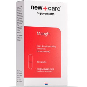 New Care Maagformule – helpt bij de spijsvertering - venkel & citroenmelisse - 20 capsules