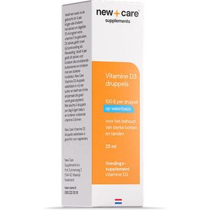 New Care D3 druppels waterbasis 25 Milliliter