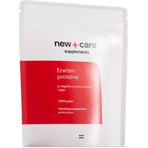 New Care Erwten proteïne - eiwitten - vanille - 1.000 gram - NZVT - vegan
