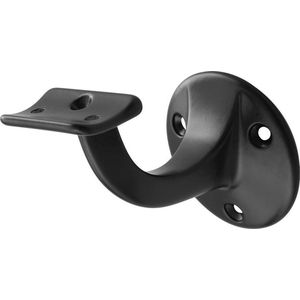 Hermeta Leuninghouder - hol zadel - 65mm - zwart - opschroevend - 3500-70e