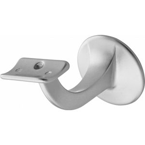 Hermeta leuninghouder 75mm hol met tapgat M8