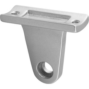 Hermeta - Holzadel - Zadel voor Ronde Leuning - Naturel - Geanodiseerd Aluminium