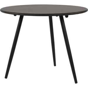 Bijzet Tuintafel Rond Ø45cm - Zwart