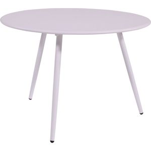 Bijzet Tuintafel Rond Ø60cm - Wit