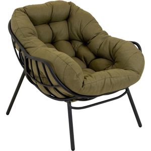 Cozy relax stoel - olijfgroen