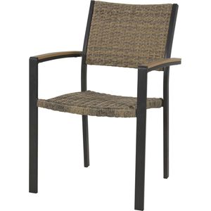 Arezzo - Tuinstoel - Wicker - Stapelbaar - Ergonomisch Ontwerp