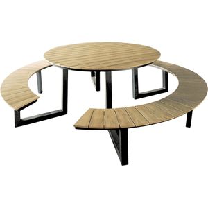 Lesli picknick set arezzo rond incl. picknick bank