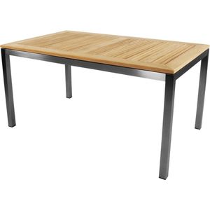 Tafel Marmaris RVS 152x90cm - 8714365413314