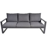 Lesli Living Loungebank Pina Colada Negro 209x80cm - Comfortabele en stijlvolle tuinbank