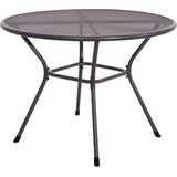 Outdoor Living tuintafel Nordic Ø105 cm - antraciet