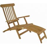 Lesli Living Deckchair Teak Verstelbaar