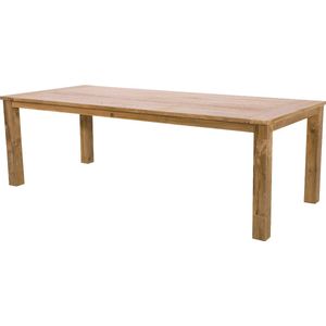 Tuintafel recycled teak 240x100 cm - naturel