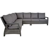 Lesli Living Lounge Hoekbank set Prato Forte - Modern en comfortabel - Voor 5-6 personen - Onderhoudsvrij en duurzaam