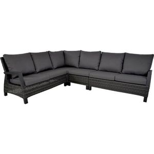 Lesli Living Lounge Hoekbank set Prato Forte - Modern en comfortabel - Voor 5-6 personen - Onderhoudsvrij en duurzaam