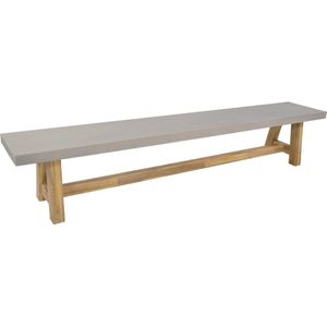 Veltis - Tuinbank - Betonlook - Acaciahout - 5-zits