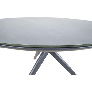Lesli Living Mojito tafel keramiek ø120cm - grijs