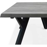 Outdoor Living Castilla 2.0 Black dining tuintafel | aluminium + keramiek | 247x103cm 6 personen, 8 personen