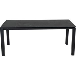 Tafel Monte Carlo zwart 180x90cm