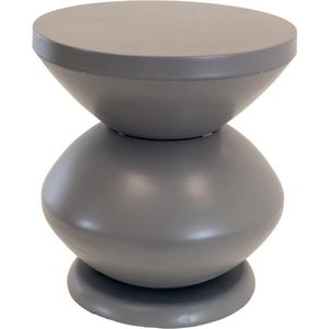 Louis - Bijzettafel - Grijs - Metaal