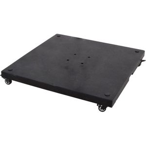 Parasolvoet - Granietplaat - Zwart - 90kg - Verrijdbaar