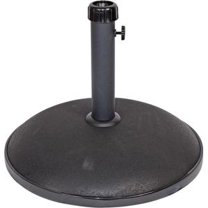 Outdoor Living - Parasolvoet Rond Beton 30kg Zwart