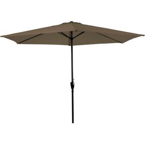 Lesli Living Gemini parasol taupe 3 m