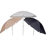 Parasol Libra 2mtr, leverbaar in 3 kleuren; wit,ecru en grijs