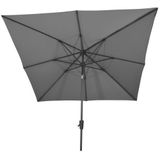 Lesli Living Parasol Libra grijs 2.5x2.5 m