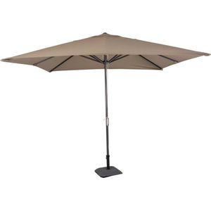 Lesli Living Virgo parasol grijs 3x3 m