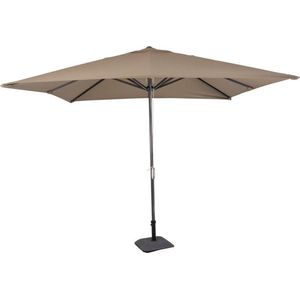 Virgo parasol taupe 3x3 m