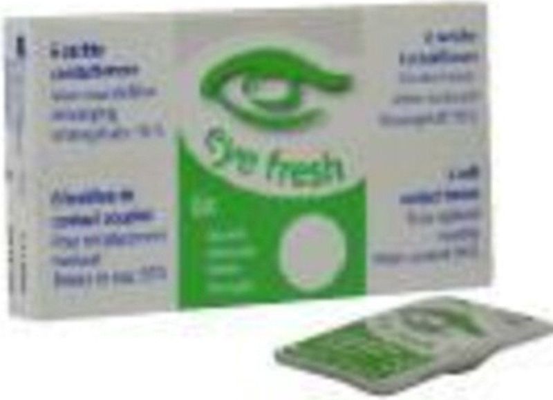 Eye Fresh zachte maandlenzen -2.25 - 6 stuks - Contactlenzen