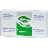 Eye Fresh zachte maandlenzen -3.25 - 6 stuks - Contactlenzen