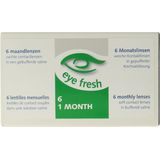 Eye Fresh zachte maandlenzen -4.50 - 6 stuks - Contactlenzen