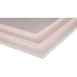 Multiplex - Vederplex - Populieren - 250x122 Cm - 9 Mm