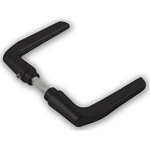 Ami deurklink Duimmodel aluminium zwart