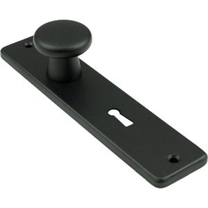 Dulimex - Ami Knop - Deurslot - Zwart - Aluminium - Vaste Knop