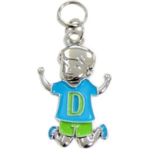 Bedeltje - D - Jongen - Charms for you